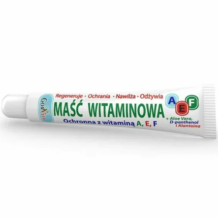 Maść Witaminowa Ochronna z Witaminami A, E ,F  20 ml - Gorvita