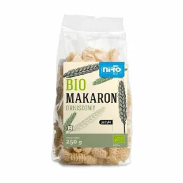 Makaron Orkiszowy Jeżyki Bio 250 g Niro