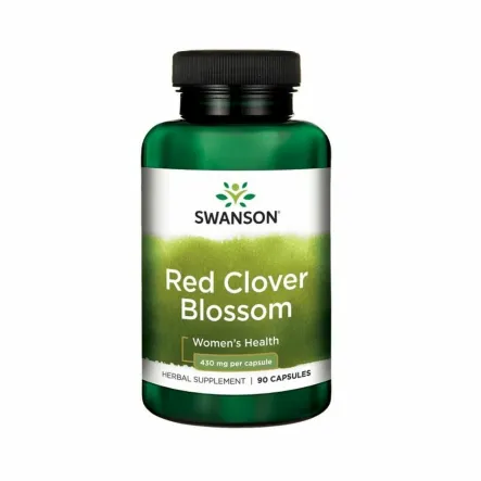Red Clover (Czerwona Koniczyna) 430 mg 90 kapsułek - Swanson