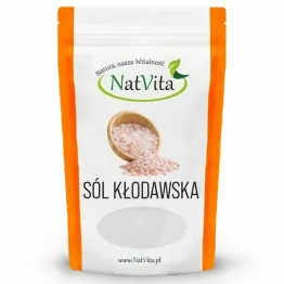 Sól Kłodawska Kamienna Różowa Miałka 1,3 kg - Natvita
