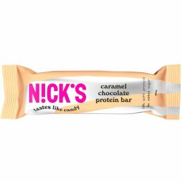 Baton Proteinowy Słony Karmel w Mlecznej Czekoladzie 50 g - Nicks