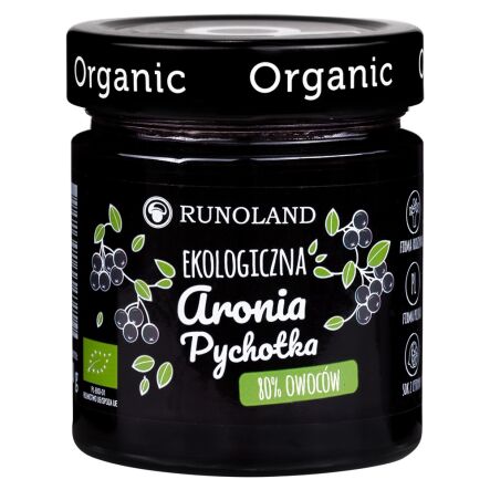 Pychotka Aronia Bio 200 g - Runoland - Przecena Krótka Data Minimalnej Trwałości