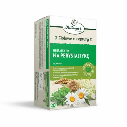 Herbatka NA PERYSTALTYKĘ FIX 40 g (20x 2 g) - Herbapol Kraków