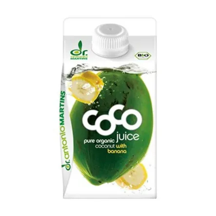 Woda Kokosowa Z Bananem Bio 500 Ml Coco Dr. Martins - Wyprzedaż