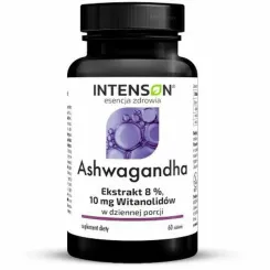Ashwagandha Ekstrakt 8% 60 Tabletek - Intenson