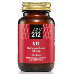 Witamina B12 Methylocobalamin 180 Tabletek - LABS212