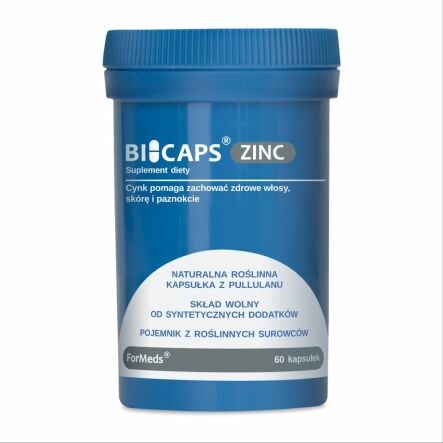 BICAPS ZINC 60 Kapsułek - Formeds