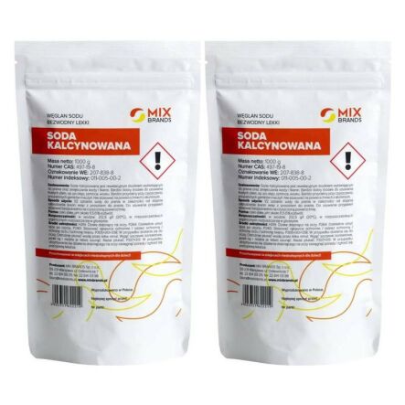 2 x Soda Kalcynowana 1 kg - Big Nature