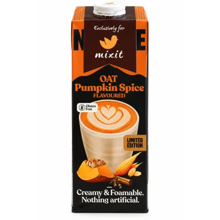 Napój Owsiany Barista PUMPKIN SPICE OAT 1 l - Natrue MIXIT