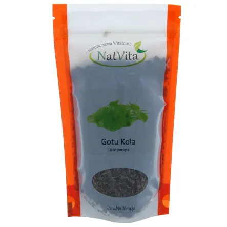 Gotu Kola Pocięta Wąkrota Azjatycka Centella asiatica 250g - NATVITA