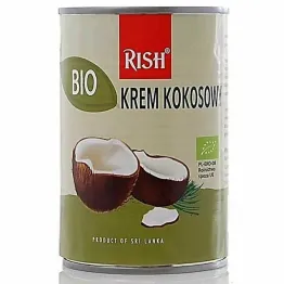 Krem Kokosowy 17% Tłuszczu Bio 400 ml - Rish