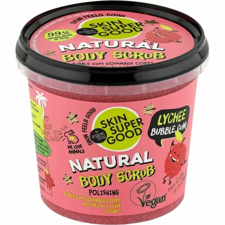 Scrub do Ciała Nawilżający Lychee Bubble Gum 360 ml -Skin Super Good