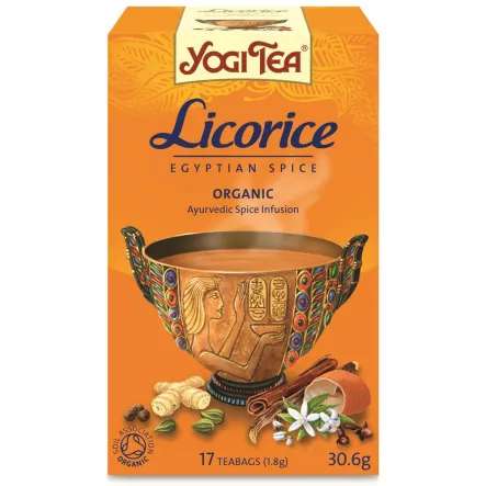 Herbatka Lukrecja Bio (17X1,8G) - Yogi Tea