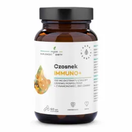Czosnek Immuno+ 60 Kapsułek - Aura Herbals