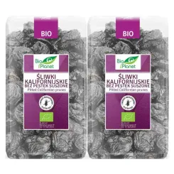 2 x Śliwki Kalifornijskie Bez Pestek Bezglutenowe Bio 1 kg - Bio Planet