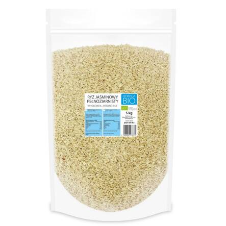 Ryż Jaśminowy Pełnoziarnisty Bio 5 kg - Horeca