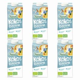 6 x Zagęszczony Produkt Kokosowy Bezglutenowy Bio 200 ml - Natumi 