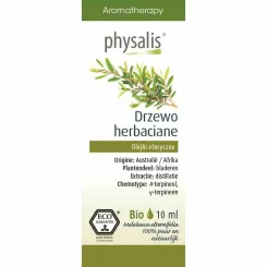 Olejek Eteryczny Tea Tree Drzewo Herbaciane Eko 10 ml - Physalis