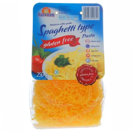 Makaron Bezglutenowy Nitka Gruba 250 g - Balviten (data: 19.08.2025)