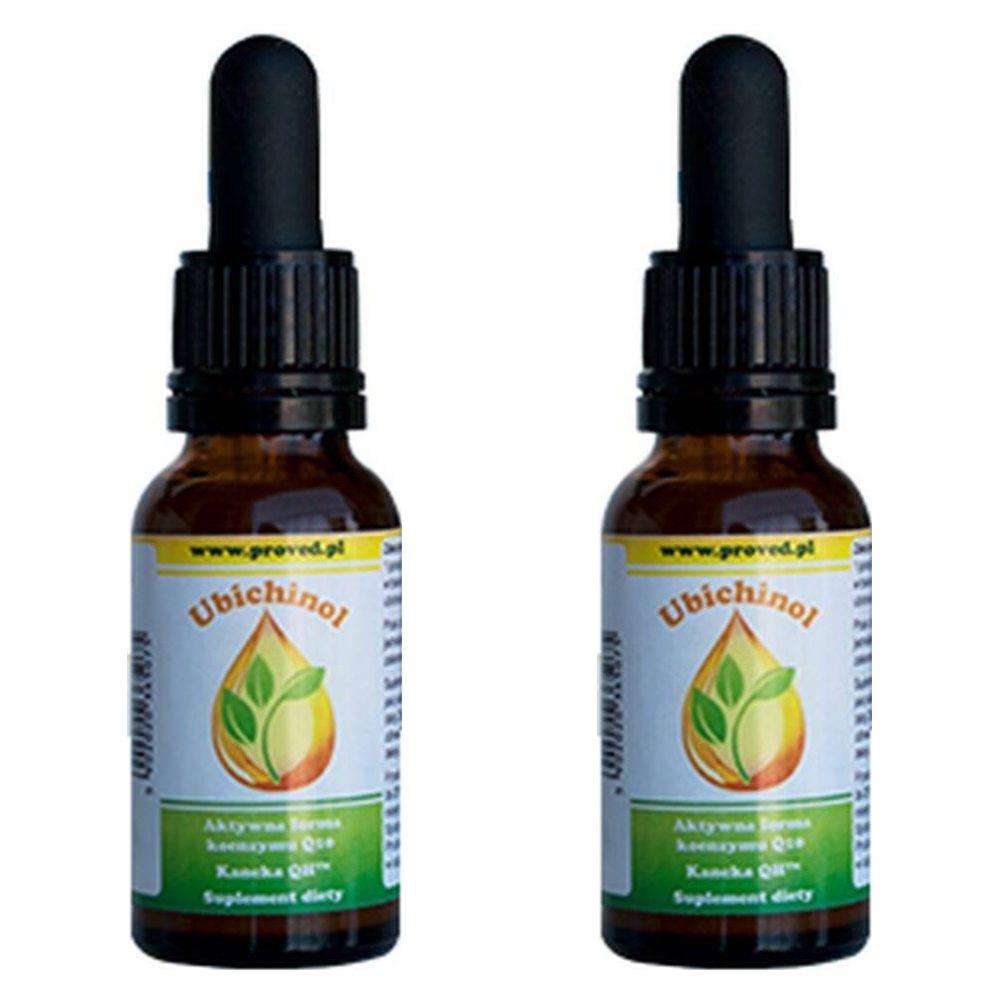 Zestaw 2 x Ubichinol (Aktywna forma Koenzymu Q10) 20 ml - Proved