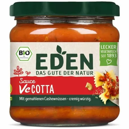 Sos Pomidorowy z Orzechami Nerkowca i Kokosem Bio 375 g - Eden