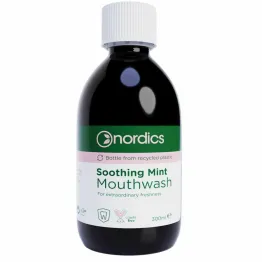 Płyn Do Płukania Jamy Ustnej Soothing Mint 300 ml - Nordics