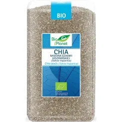Chia Nasiona Szałwii Hiszpańskiej Salvia Hispanica Bio 1 kg - Bio Planet