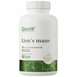 Lion's Mane (Soplówka Jeżowata) VEGE 60 Kapsułek - OstroVit