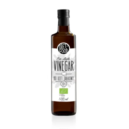 Ocet Jabłkowy 10% Bio 500 ml Diet Food