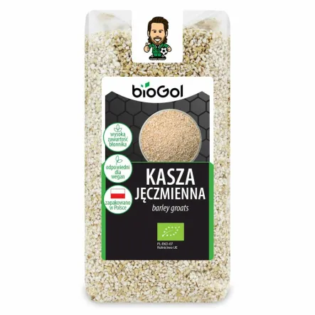 Kasza Jęczmienna Bio 500 g - Biogol