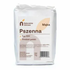 Mąka Pszenna Typ 500 1 kg - Naturalnie Zdrowe