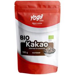  Kakao Ziarna Kruszone Surowe Bio 100 g - Yoga Life