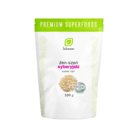 Żeń-szeń Syberyjski - Korzeń Cięty Eleuterococus 100 g - Intenson