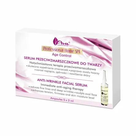 Ampułki Serum Przeciwzmarszczkowe 5 x 3 ml - Ava