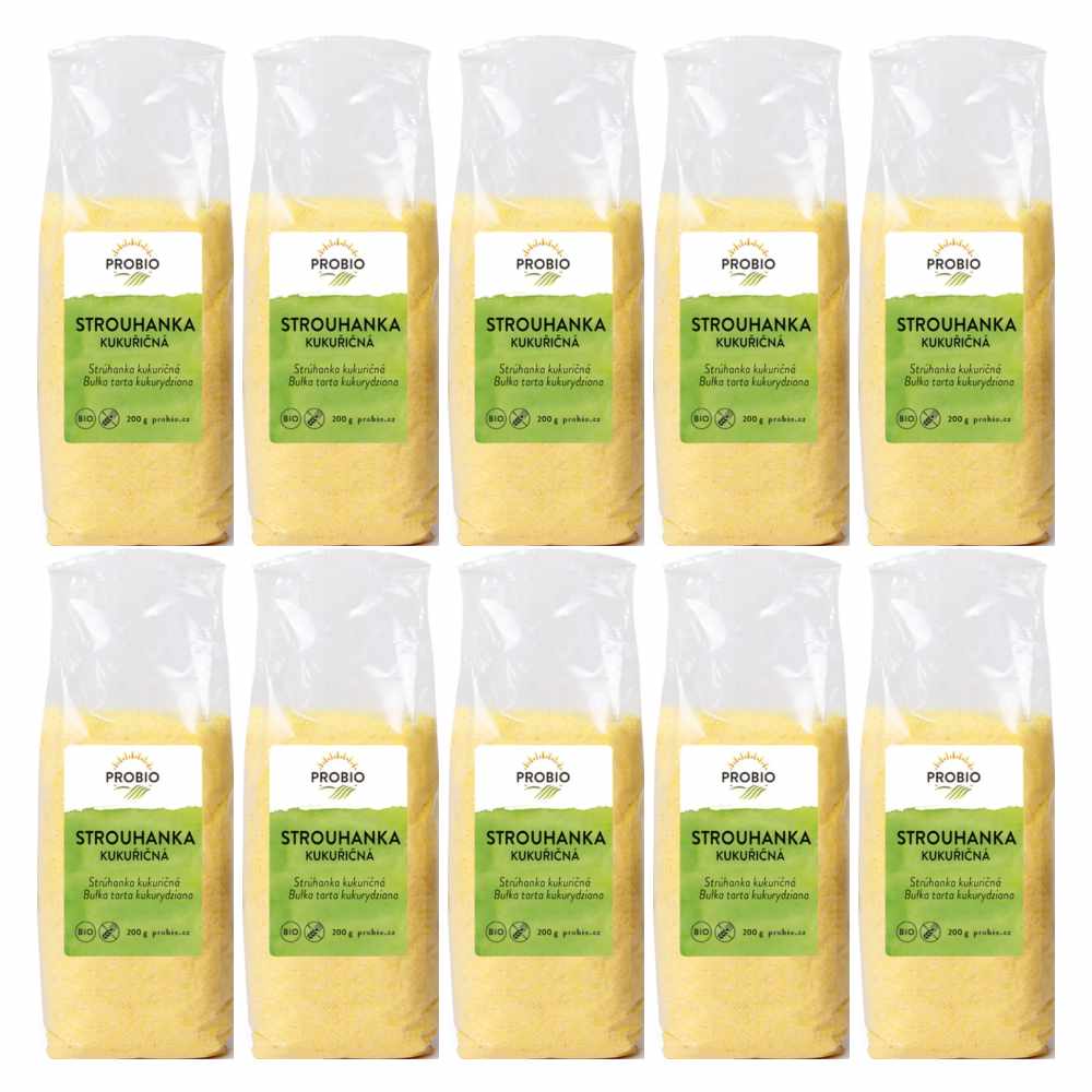 10 x Bułka Tarta Kukurydziana Bezglutenowa Bio 200 g - Probio