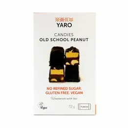 Zestaw Cukierków "Old School Peanut" 72 g Yaro