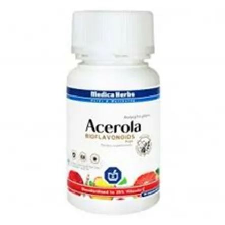 Acerola 80 Kapsułek  Medica Herbs - Wyprzedaż