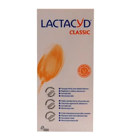 Lactacyd Classic Płyn do Higieny Intymnej 200 ml - Omega Pharma