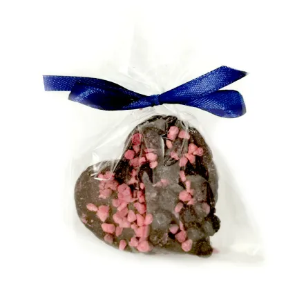 Mini SERCE Czekolada Ciemna z Maliną i Jagodą 20 g - Santini (data: 15.09.2025)