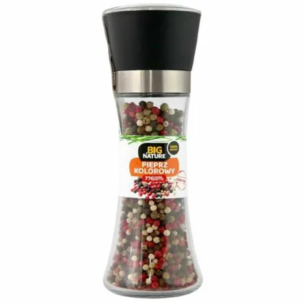 Przyprawa Pieprz Kolorowy Młynek 77 g - Big Nature