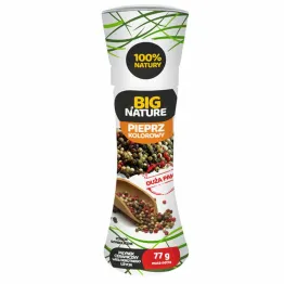 Przyprawa Pieprz Kolorowy Młynek 77 g - Big Nature