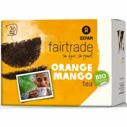 Herbata Czarna o Smaku Mango - Pomarańcza Fair Trade Bio 36 g (20 x 1,8 g) - Oxfam