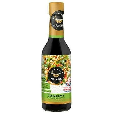 Sos Sojowy o Obniżonej Zawartości Soli 44% 150 ml - Mr. Ming  (31.03.2026)