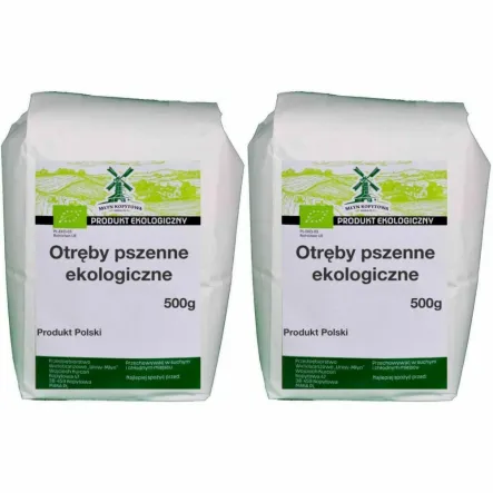 2 x Otręby Pszenne Eko 500 g - Młyn Kopytowa