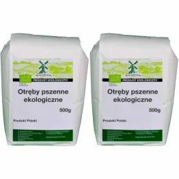 2 x Otręby Pszenne Eko 500 g - Młyn Kopytowa