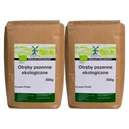 2 x Otręby Pszenne Eko 500 g - Młyn Kopytowa