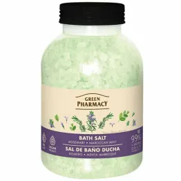 Sól do Kąpieli Rozmaryn i Mięta Marokańska 1 kg - Green Pharmacy
