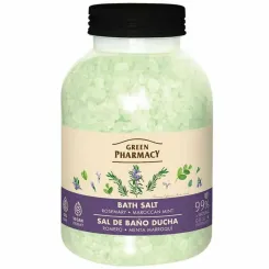 Sól do Kąpieli Rozmaryn i Mięta Marokańska 1 kg - Green Pharmacy