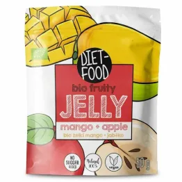 Żelki Owocowe Jabłko and  Mango Bio 50 g - Diet-Food