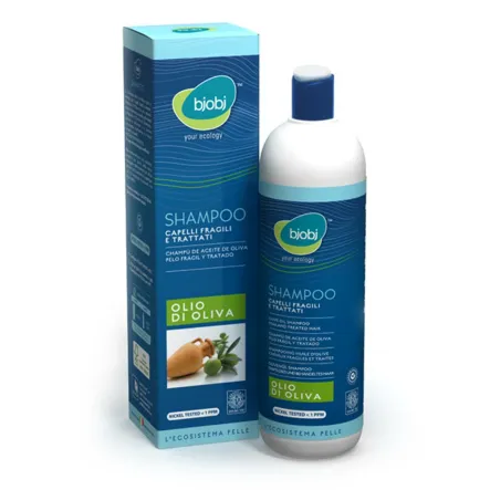 Odżywczy szampon do włosów delikatnych z oliwą z oliwek 250ml-Bjob